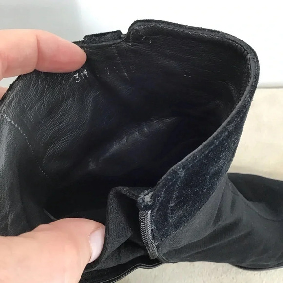 Stuart Weitzman Women’s Ankle Booties Neoprene Career Kitten Heel Size 7N - Picture 8 of 11